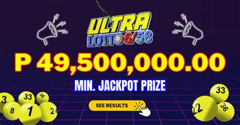 6/58 4 numbers prize|Ultra Lotto 6/58 Result Today .